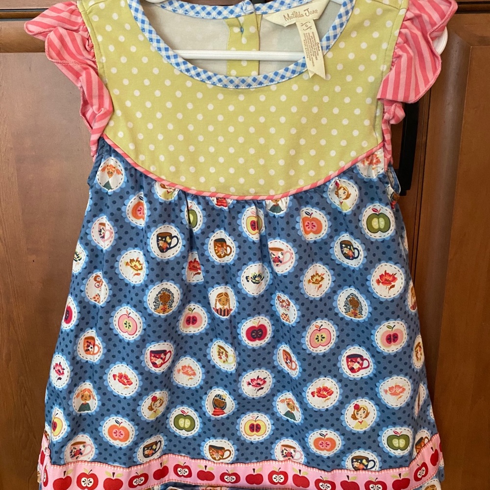 EUC Matilda Jane Girls Size 6 tunic